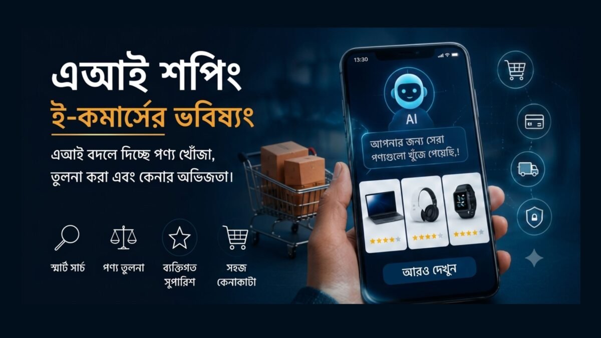 AI Shopping-এর মাধ্যমে ই-কমার্সে পণ্য খোঁজা, তুলনা ও কেনাকাটার পরিবর্তন